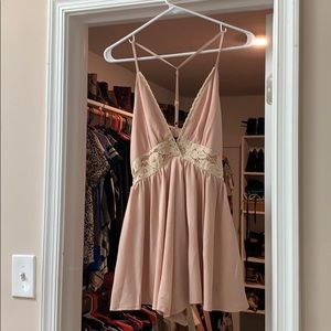 Showpo tan sexy playsuit